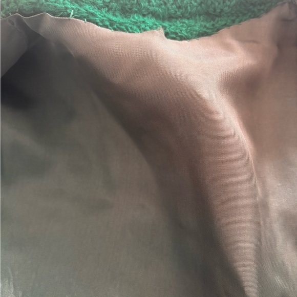 Vintage Hand Knit Green Women's Jacket - Picture 6 of 12